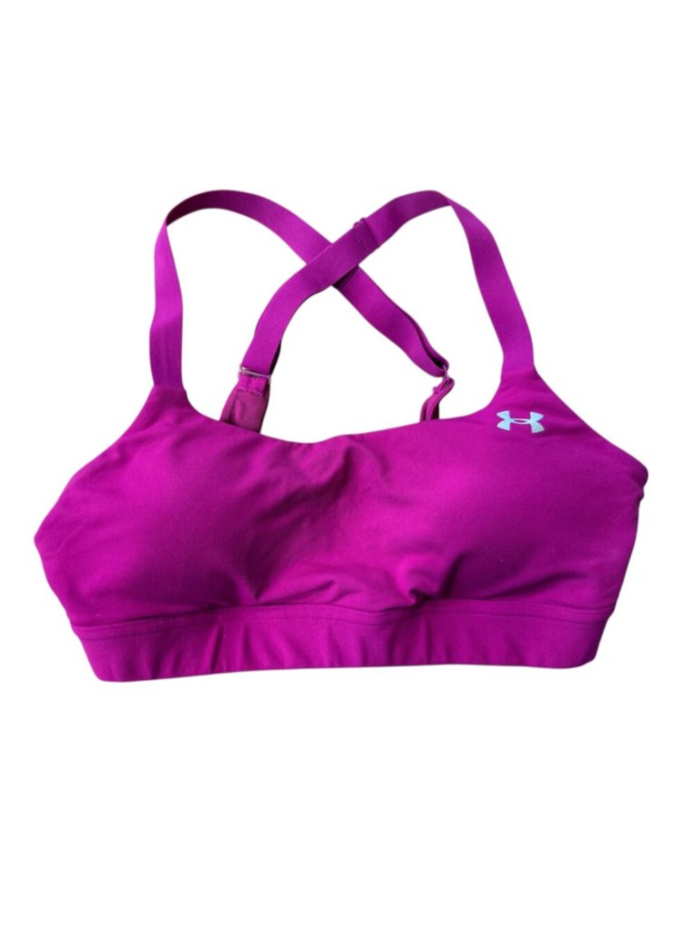 Under Armour Pink Crossback Sports Bra